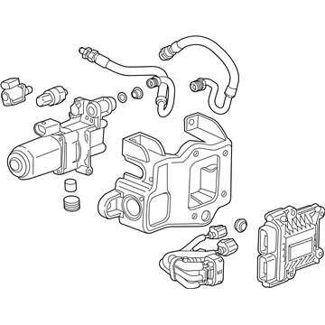 GM 86788449 ACTUATOR ASM-R/AXL DIFF LK CONT