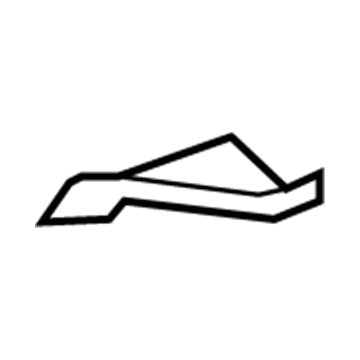 Infiniti 62058-JL00A Stiffener-Front Bumper Side, RH