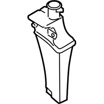 Hyundai 25431-3M000 Radiator Reservoir Assembly