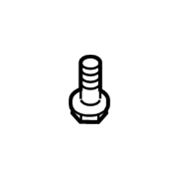 Toyota SU003-00061 Pull Strap Screw