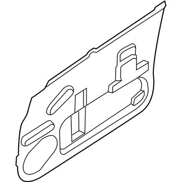 Nissan 80860-9JH0A Screen Sealing