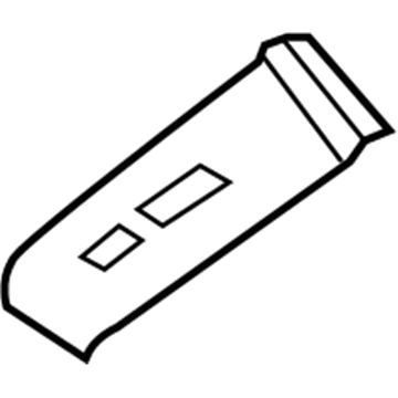 Nissan 80960-1PA0A Finisher-Power Window Switch, Front RH