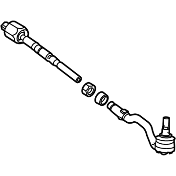 BMW 32-10-6-793-496 Front Steering Right Tie Rod