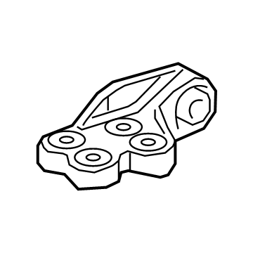 Toyota 12364-0T050 Rear Mount Bracket