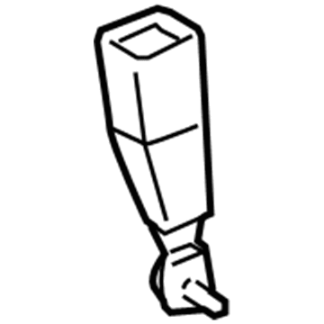 Lexus 73380-50250-A2 Belt Assy, Rear Seat, Inner