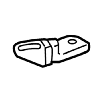 Lexus 73330-33010-A6 Guide, Rear Seat Shoulder Belt, RH