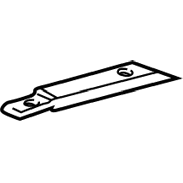 BMW 54-31-8-268-975 Left Tension Belt