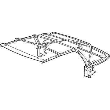 BMW 54-31-7-030-541 Folding-Top Frame