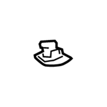 Mopar MU481027 RETAINER-Hood