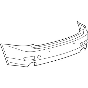Lexus 52159-53905 Rear Bumper Cover