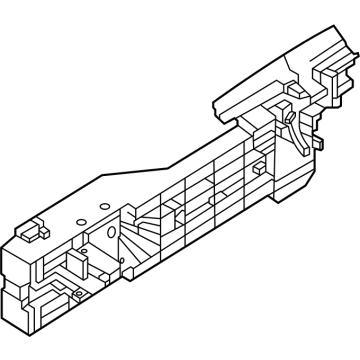 Nissan 80610-5MP0A BRACKET-OUTSIDE HANDLE, RH