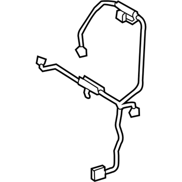 Lexus 8219B-33030 Wire, Front Seat, LH No