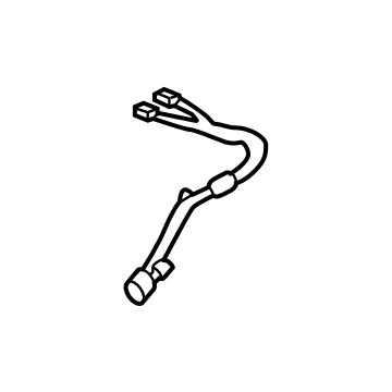 BMW 61-66-7-954-671 HOSE, WINDSHIELD WASHER