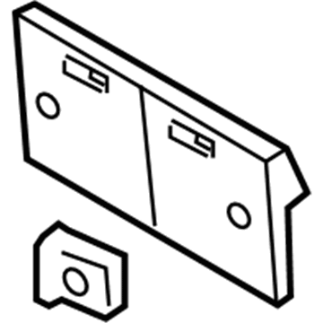Nissan 96210-EA500 Bracket-Licence Plate