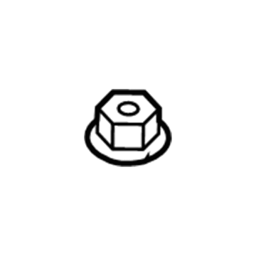 BMW 07-14-6-875-114 Hexagon Nut With Collar