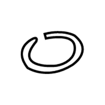 Nissan 55034-0M000 Rear Spring Seat-Rubber Upper