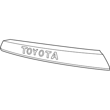 Toyota PZ323-35058 Nameplate