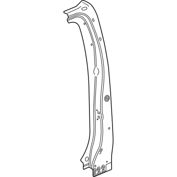 GM 84606117 Lock Pillar Reinforcement