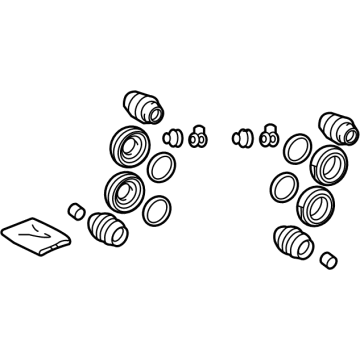 Toyota 04478-02440 Cylinder Kit, Fr Dis