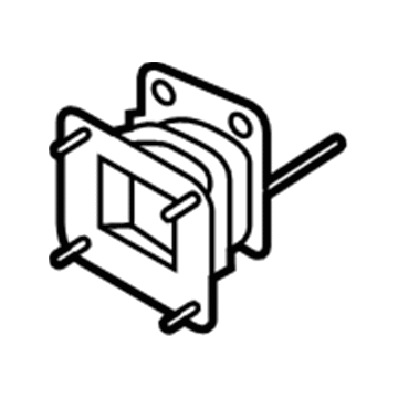 Kia 86641J5000 Stay-Rear Bumper LH