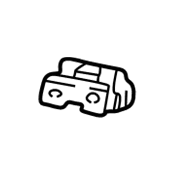 GM 16507427 Fog Lamp Assembly Bracket