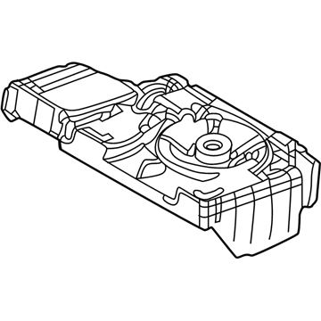 BMW 65-13-6-837-069 CENTRAL BASS, LEFT