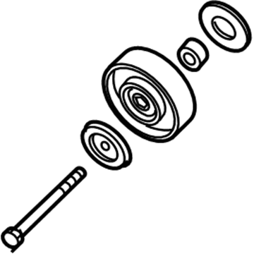 Infiniti 11925-7S00B Pulley Assy-Idler