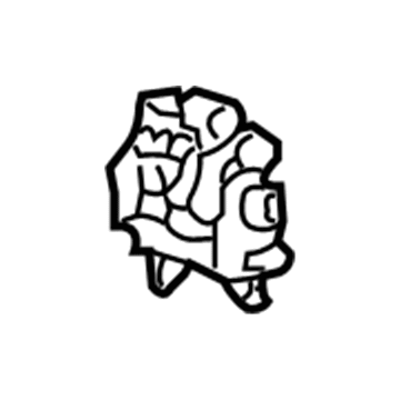Lexus 87106-0E040 Damp Servo Sub-Assembly