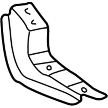 Toyota 51079-0C010 Running Board Mount Bracket