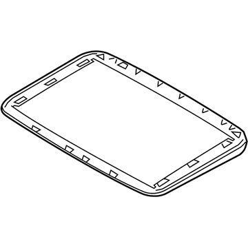 BMW 54-10-7-214-889 Glass Cover