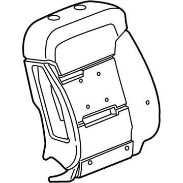 GM 23364547 Seat Back Pad