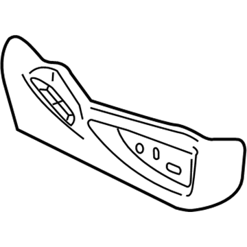GM 84233179 Outer Finish Panel