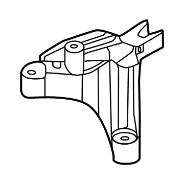 Nissan 11232-6RC0A Bracket-Engine Mounting, Rh