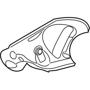 Hyundai 28525-3F550 Protector-Heat, RH