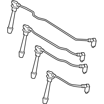 Hyundai 27501-23B70 Cable Set-Spark Plug