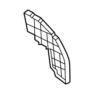 Nissan 66898-6RA0A Cover-Hood Side, RH
