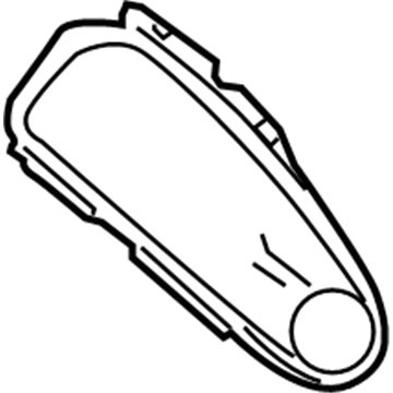 Mopar RN531B7AD Cover-Air Bag Module