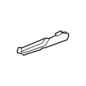 GM 84847961 COVER-F/SEAT ADJR LWR FIN *BLACK