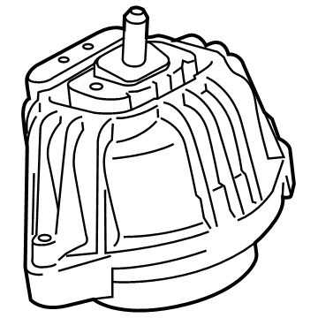 BMW 22-11-6-860-465 ENGINE MOUNT, LEFT