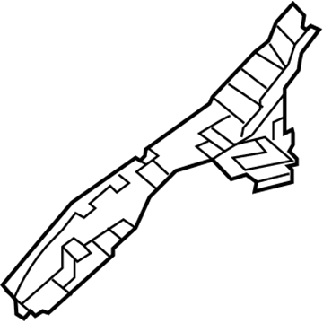 Nissan 64180-JA030 Reinforcement-Hoodledge, RH