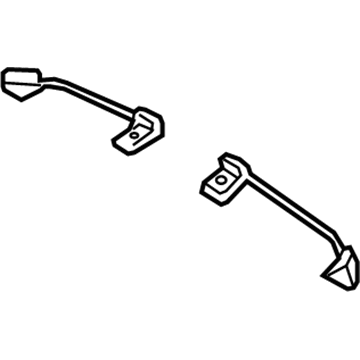 Lexus 73705-30030 Bracket Sub-Assy, Child Restraint Seat Anchor, RH