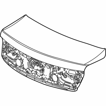 Acura 68500-TGV-A00ZZ LID, TRUNK
