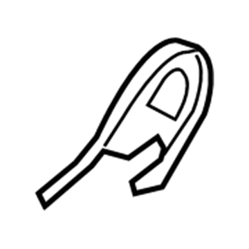 Nissan 87455-1EE2A Cover-Reclining Device, LH Outer