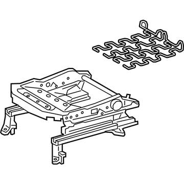 Toyota 71620-0D380 Cushion Frame