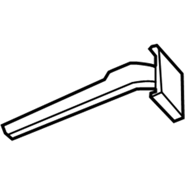 Mopar 5113322AA Rail-Rear Rail