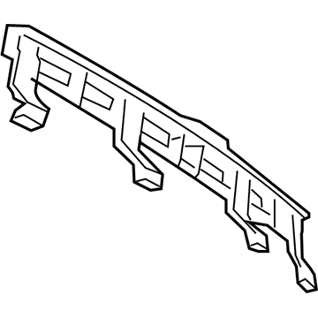 Mopar 5113107AC Support-Rear FASCIA