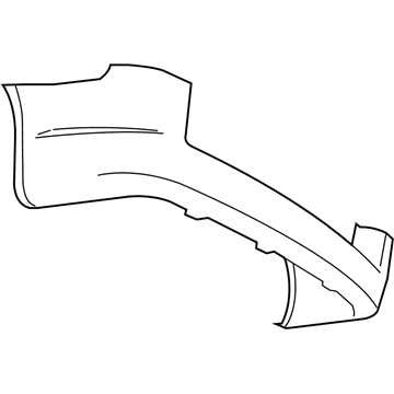 Mopar 68041471AD FASCIA-Rear