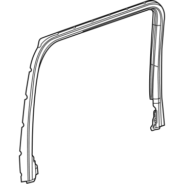 Mopar 6XN32TX7AB DOOR WINDOW OPENING