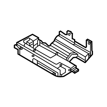 Hyundai 36546-1XAB0 COVER-MOTOR SOUND ABSORPTION, L