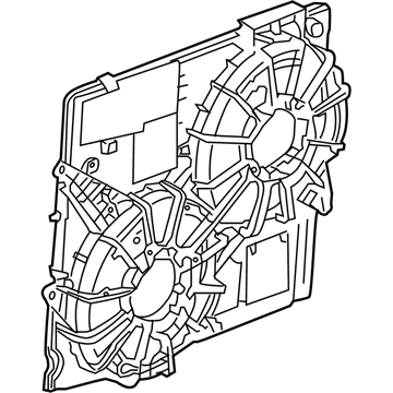 GM 22752356 Fan Shroud